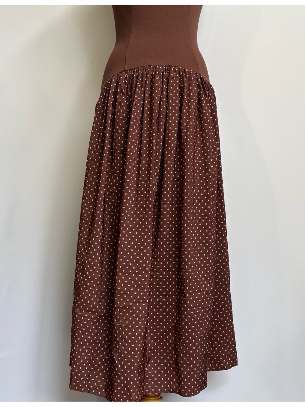 NWT Anthropologie Maeve Mariana Drop-Waist Maxi Dress, M - Picture 9 of 12